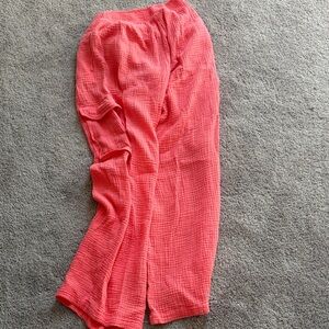 Aerie Vibrant Coral Kids Casual Bottoms